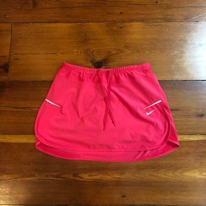 Nike hot pink skirt